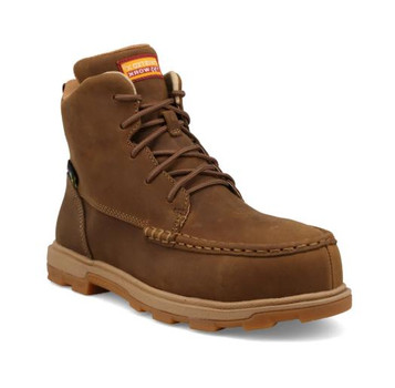 Twisted X® Ladies' Distressed Saddle 6" Ultralite X™ Work Boots Twisted X® Ladies' Distressed Saddle 6" Ultralite X™ Work Boots