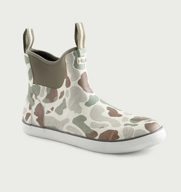 HUK® Men's KC Print Rogue Wave Army Camo Ankle Boots HUK® Men's KC Print Rogue Wave Army Camo Ankle Boots