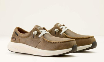 Ariat® Ladies' Brown Bomber Buckeye Steel Toe Work Shoes