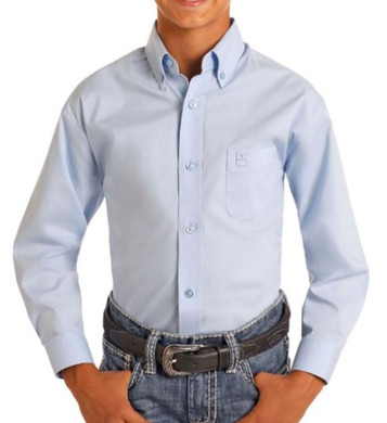 SALE Panhandle® Boys' L/S Solid Button Shirt
