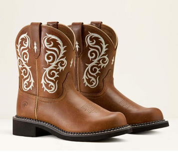 Ariat® Ladies' Basic Bark Fatbaby Heritage Lilah Western Boots Ariat® Ladies' Basic Bark Fatbaby Heritage Lilah Western Boots