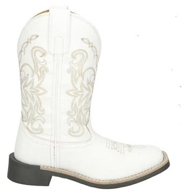 Smoky Mountain® Girls' White Bonnie Square Toe Boots Smoky Mountain® Girls' White Bonnie Square Toe Boots