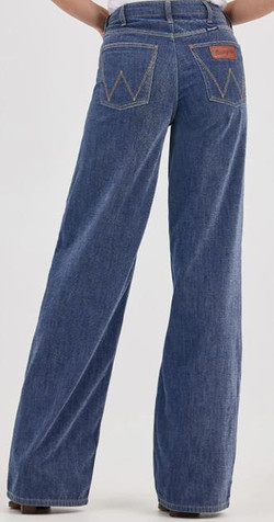 SALE Wrangler Retro® Ladies' Bailey HR Airy Wide Leg Jeans in Reagan