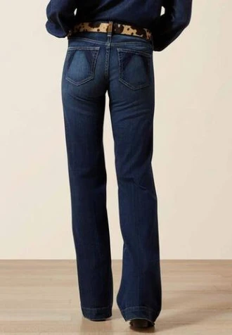 SALE Ariat® Ladies' Catalaya Perfect Rise Trouser Jeans in Plumas