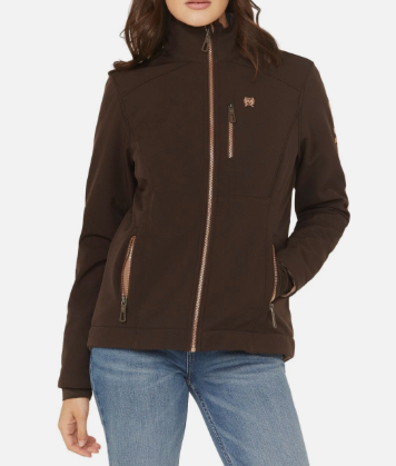 SALE Cinch® Ladies' Brown Concealed Carry Softshell Jacket