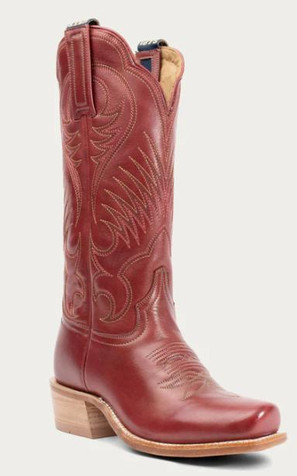 Hyer® Ladies' Carmine Red Leawood Cutter Toe Boots