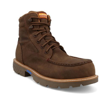 Twisted X® Men's Oak Brown 6" Nano Composite Toe Work Boots Twisted X® Men's Oak Brown 6" Nano Composite Toe Work Boots