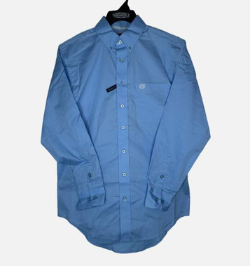 SALE Panhandle® Men's L/S Solid Poplin Button Shirt