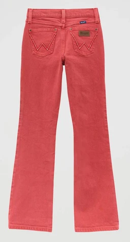 SALE Wrangler Retro® Girls' Vibrant Chili Boot Cut Jeans