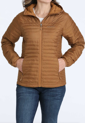 SALE Cinch® Ladies' Solid Brown Puffer Jacket