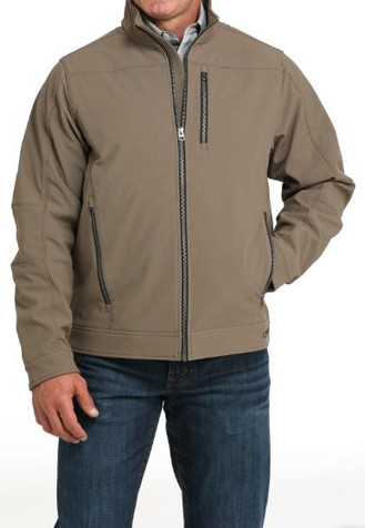 Cinch® Men's Brown Softshell Concealed Carry Bonded Jacket Cinch® Men's Brown Softshell Concealed Carry Bonded Jacket