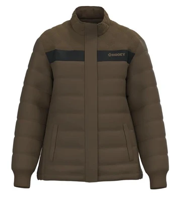 SALE Hooey® Men's Brown/Black Accents Banff Puffer Jacket