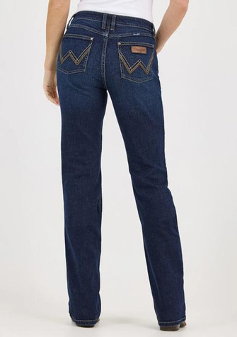 SALE Wrangler Retro® Ladies' Mae MR Boot Cut Jeans in Alayna