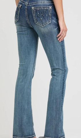 Grace in L.A.® Ladies' Dreamcatcher Easy Boot Cut Jeans