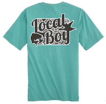 Local Boys® Boys' S/S Seafoam Open Season Localflage T-Shirt