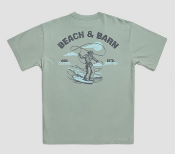 Beach & Barn® Men's S/S Rope 'Em In T-Shirt