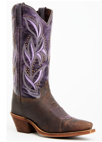 SALE Laredo® Ladies' Brown/Purple Larissa Snip Toe Boots
