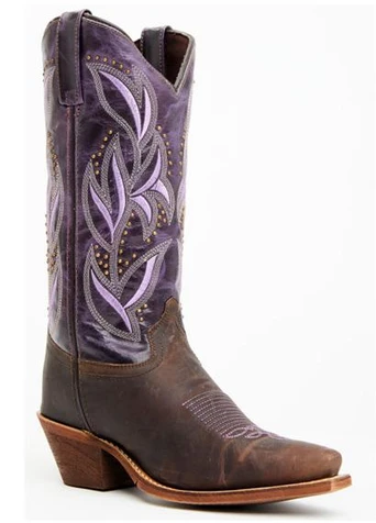 SALE Laredo® Ladies' Brown/Purple Larissa Snip Toe Boots