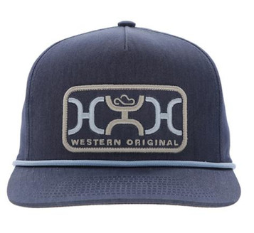 Hooey® Blue Loop Patch with Rope Cap