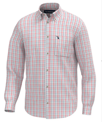 Local Boy® Men's L/S Plaid Buffkin Button Dress Shirt