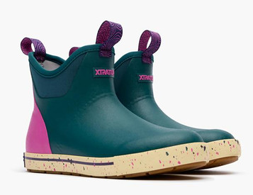 XTRATUF® Ladies' Transformative Teal Camp Ankle Deck Boots