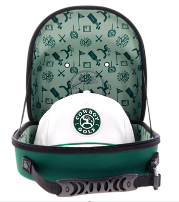 Hooey® Large Green Golf Logo Cap Carrier