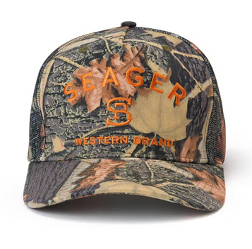 Seager® Branded Trucker Snapback Cap