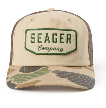 Seager® Wilson Trucker Mesh Snapback Cap