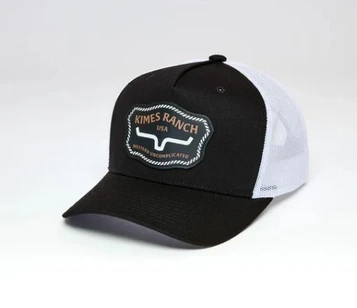Kimes Ranch® Hawkins Leather Patch Cap
