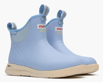 XTRATUF® Ladies' Skyway Blue 6" Sport Ankle Deck Boots