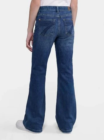 7 For All Mankind® Girls' Mini Dojo in Slim Illusion Medium Melrose Jeans