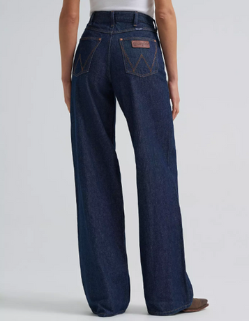 Wrangler Retro® Ladies' Bailey HR Wide Leg Jeans in Remy
