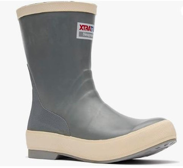 XTRATUF® Ladies' Grey Legacy 9" Pull On Rubber Boots