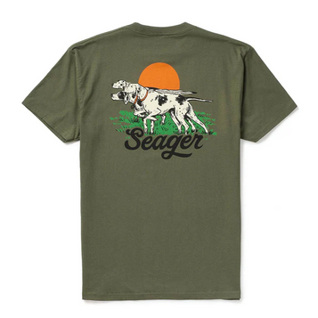 Seager® Men's S/S Surplus Green Pointer T-Shirt