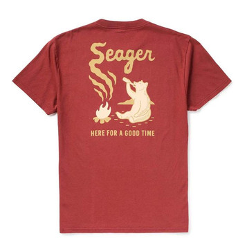 Seager® Men's S/S Roasted Red Smokey T-Shirt