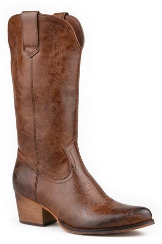 Roper® Ladies' Vintage Brown Tall Western Boots