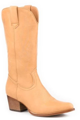 Roper® Ladies' Vintage Tan Tall Western Boots