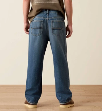 Ariat® Men's Baggy Fit Amos Jeans in Josh