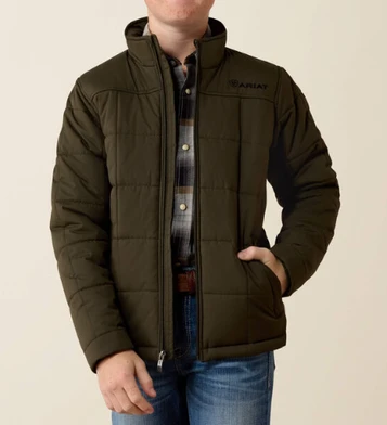 Ariat® Boys' Forest Green Crius Insulated Jacket