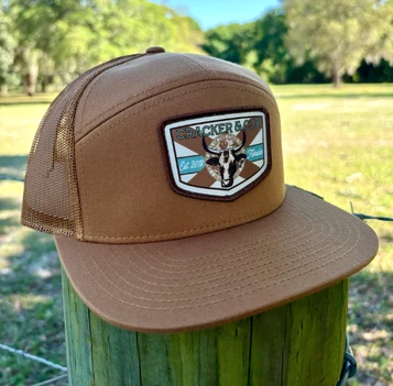 Cracker & Cur® Florida Cattle Patch Cap - Choose Color & Style