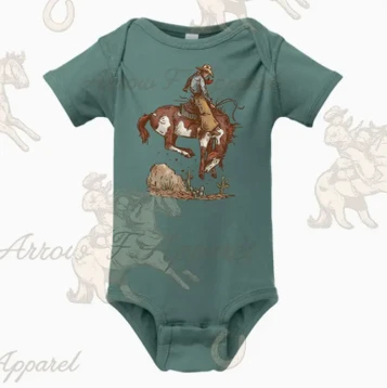Arrow F Apparel® Infant/Toddler S/S Rank Paint Onesie