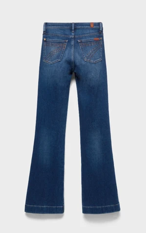 7 For All Mankind® Ladies' Dojo Slim Illusion Jeans in Blueleaf