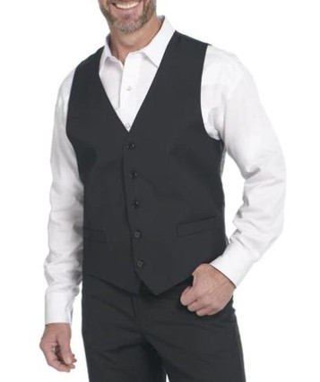 Circle S® Men's Solid Black Dress Vest