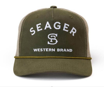 Seager® Branded Waxed Canvas Trucker Cap