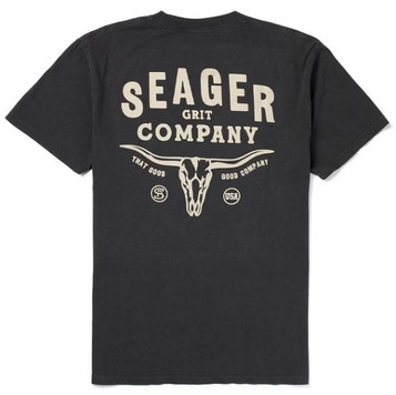 Seager® Men's S/S Longhorn T-Shirt