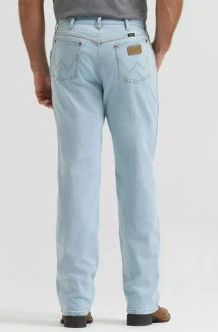 Wrangler® Tough Lite™ Cowboy Cut® Men's Original Fit Jeans in Light Wash