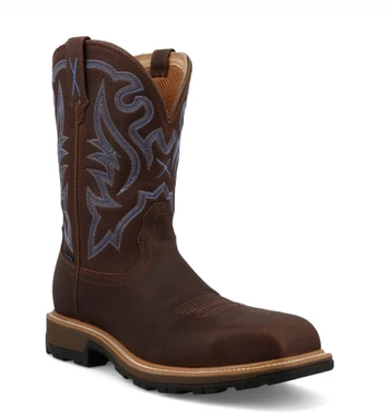 Twisted X® Men's Brown 11" UltraLite X™ Western Work Boots