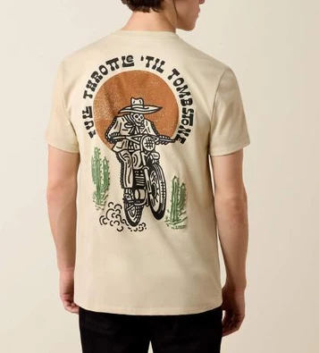 Ariat® Men's S/S Natural Full Throttle T-Shirt