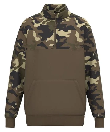 Hooey® Men's Brown/Camo Legendary Polar Fleece Pullover
