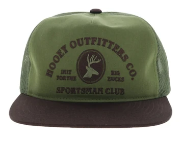 Hooey® Olive/Brown Sportsman Trucker Cap